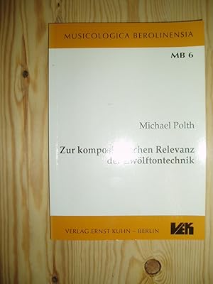 Zur kompositorischen Relevanz der Zwölftontechnik : Studie zu Arnold Schönbergs Drittem Streichqu...