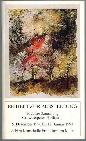 Seller image for Beiheft zur Ausstellung 20 Jahre Sammlung Struwwelpeter-Hoffmann. 1976 Frankfurter Paulskirche - Schirn Kunsthalle 1996. 5. Dezember 1996 bis 12. Januar 1997. Schirn Kunsthalle Frankfurt am Main. for sale by Antiquariat Fluck