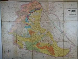Geologische Karte der k.k. Reichshaupt- und Residenzstadt Wien von Dr. Franz X. Schaffer. Auf Gru...