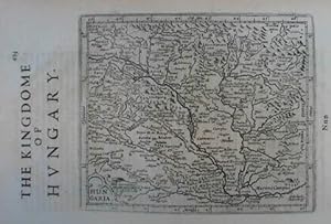 Hungaria. The Kingdome of Hungary. Kupferstich-Karte nach Gerard Mercator aus J. Hondius "Atlas M...