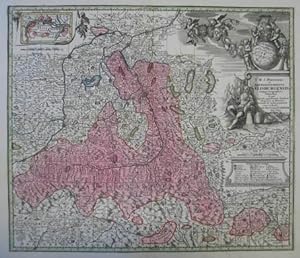 S.R.I. Principat. et Archiepiscopatus Salisburgensis mappa Geographica delineatus. Altkolorierte ...