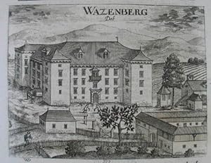 Bild des Verkufers fr Wazenberg - Dob. Kupferstich aus Valvasor "Die Ehre de Hertzogthums Crain" Laibach u. Nrnberg 1689, 12 x 15,5 cm zum Verkauf von Antiquariat Johannes Mller