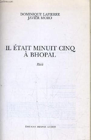 Seller image for IL ETAIT MINUIT CINQ A BHOPAL. for sale by Le-Livre