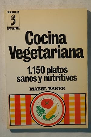 Seller image for Cocina vegetariana. 1.150 platos sanos y nutritivos for sale by NOMBELA LIBROS USADOS