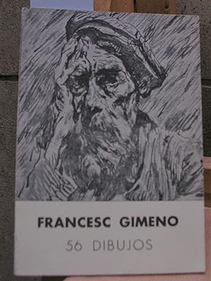 56 DIBUJOS FRANCESC GIMENO 1858 - 1927. Expuestos en Sala Parés. Octubre 1972