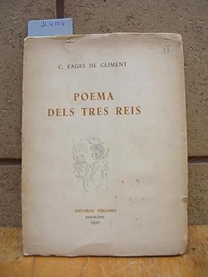 Seller image for POEMA DEL TRES REIS. Segona edici for sale by LLIBRES del SENDERI
