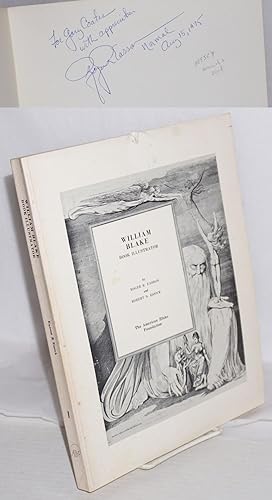 William Blake: book illustrator; a bibliography and catalogue of the commercial engravings, volum...