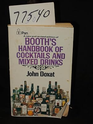 Imagen del vendedor de Booth's Handbook of Cocktails and Mixed Drinks new and revised edition a la venta por Princeton Antiques Bookshop