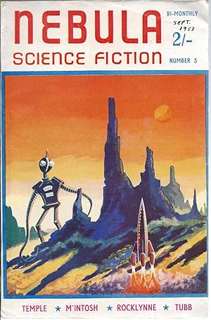 Bild des Verkufers fr Nebula Science Fiction # 5 1953 Vol. 2 # 1 September zum Verkauf von John McCormick