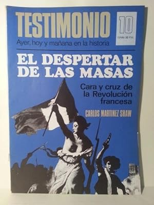 Image du vendeur pour EL DESPERTAR DE LAS MASAS. Cara y Cruz De La Revolucion Francesa. mis en vente par LIBRERIA CLIO