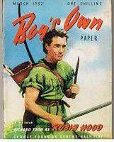 ROBIN HOOD - BOY'S OWN PAPER March 1952