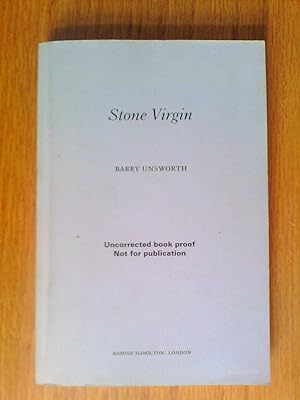 Seller image for Stone Virgin - proof copy for sale by Peter Pan books