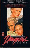 DANGEROUS LIAISONS [Film tie-in cover]