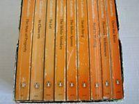 FORSYTE SAGA [THE] - THE FORSYTE CHRONICLES - NINE Volume BOX SET with BBC-TV Tie-in covers