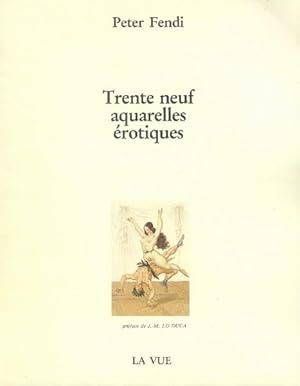 Image du vendeur pour Trente Neuf Aquarelles Erotiques mis en vente par Paperback Recycler