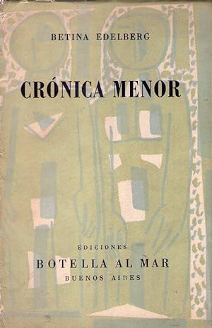 Seller image for CRONICA MENOR. (Cubierta por Luis Seoane) for sale by Buenos Aires Libros
