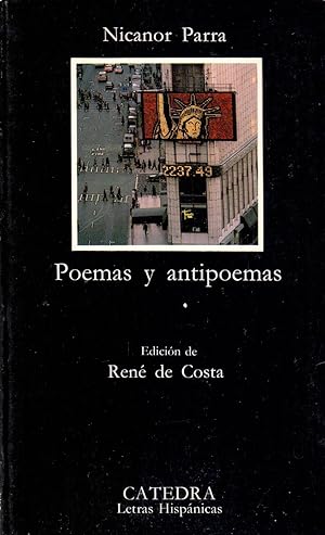 Seller image for POEMAS Y ANTIPOEMAS (edicion rene de costa) (Coleccion letras universales num 287) for sale by Libreria 7 Soles