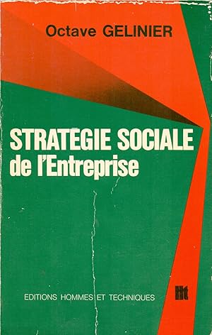 Immagine del venditore per STRATEGIE SOCIALE DE L'ENTREPRISE venduto da Libreria 7 Soles