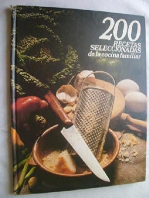 Imagen del vendedor de 200 RECETAS SELECCIONADAS DE LA COCINA FAMILAR a la venta por Librera Maestro Gozalbo