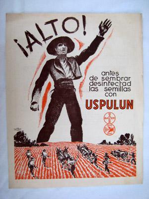 Folleto Publicidad - Advertising Brochure : USPULUN. Desinfectante de semillas.