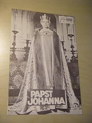 Neues Film-Programm Nr. 6256 (November 1972): Papst Johanna