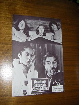 Neues Film-Programm Nr. 6284 (Januar 1973): Pasolini's tolldreiste Geschichten