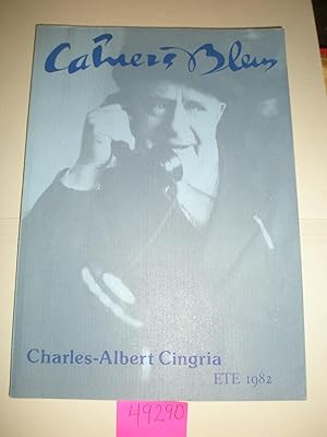 Bild des Verkufers fr Cahiers Bleus. Charles-Albert Cingria. ( 1883 - 1954 ). No. 24. zum Verkauf von RogerCoyBooks