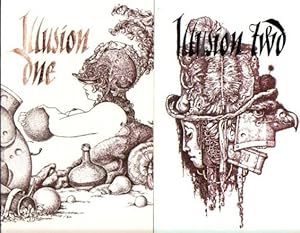 Seller image for Illusion One and Two: Fable, Fantasies and Metafication - Two Volume Soft Cover Set - The Steps, Entropy, Quarantine, Mythical Beasts, 'Unless the Eye Catch Fire, Haunt, Niagara Fall, Fane, Hanging Out with the Magi, Colors, Ursus, Perfect, Brassieres, ++ for sale by Nessa Books