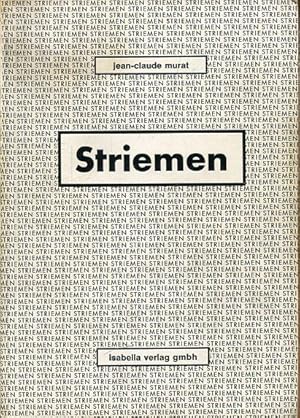 Imagen del vendedor de Striemen. a la venta por Antiquariat am Flughafen