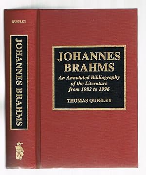 Immagine del venditore per Johannes Brahms: An Annotated Bibliography of the Literature from 1982 to 1996 With an Appendix on Brahms and the Internet venduto da Andrew James Books