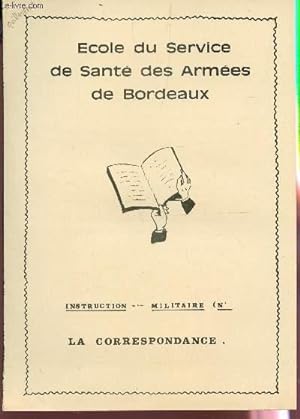 Image du vendeur pour INSTRUCTION MILITAIRE / LA CORRESPONDANCE. mis en vente par Le-Livre