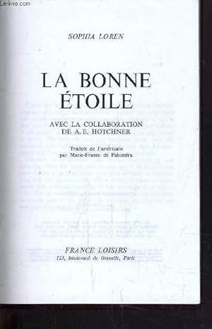 Imagen del vendedor de LA BONNE ETOILE. a la venta por Le-Livre