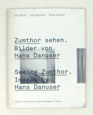 Immagine del venditore per Zumthor Sehen. Seeing Zumthor. venduto da antiquariat peter petrej - Bibliopolium AG