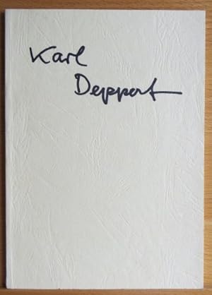 Seller image for Karl Deppert : ein Darmst�dter K�nstler. Saalbau-Galerie Darmstadt for sale by Antiquariat Bl�schke
