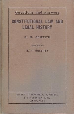 Constitutional Law and Legal History