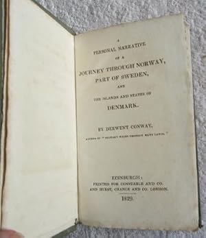 Seller image for A Personal Narrative of a Journey Through Norway, Part of Sweden, and the Islands and States of Denmark for sale by Glenbower Books