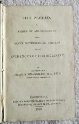 The Pleiad, a Series of Abridgements from Seven Distinguished Writers on the Evidences of Christi...