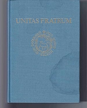 Imagen del vendedor de UNITAS FRATRUM: Herrnhuter Studien. (Moravian Studies) a la venta por Frey Fine Books