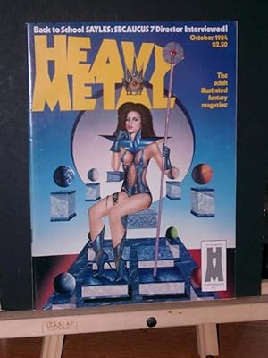 Imagen del vendedor de Heavy Metal October 1984 a la venta por Tree Frog Fine Books and Graphic Arts