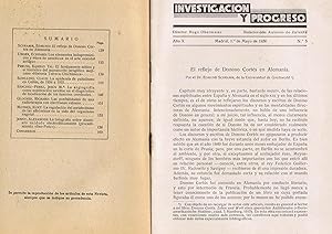 Imagen del vendedor de INVESTIGACIÓN Y PROGRESO. Año X. nº 5. Madrid. 1º de mayo de 1936 a la venta por Librería Torreón de Rueda