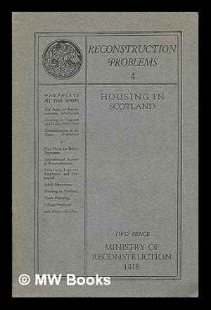 Image du vendeur pour Housing in Scotland mis en vente par MW Books Ltd.