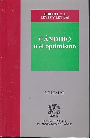 Seller image for CANDIDO O EL OPTIMISMO (Colecc Biblioteca Leyes y Letras) for sale by CALLE 59  Libros
