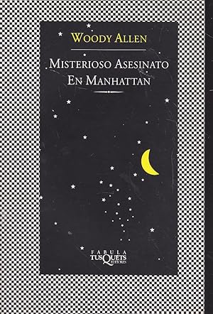 Seller image for MISTERIOSO ASESINATO EN MANHATTAN (1EDICION en colecc Fbula) for sale by CALLE 59  Libros