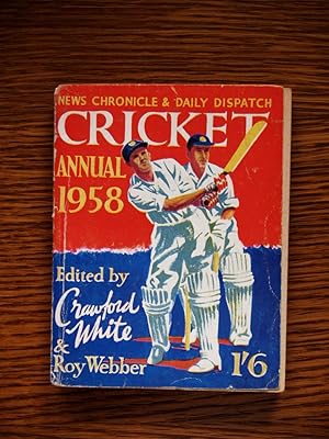 Imagen del vendedor de News Chronicle and Daily Dispatch Cricket Annual 1958 a la venta por Terry Blowfield