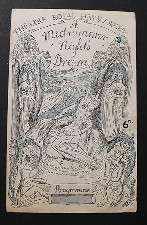 Theatre programme signed (on front wrapper) for the production of A Midsummer Night's Dream at th...