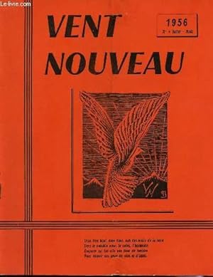 Bild des Verkufers fr VENT NOUVEAU - REVUE DES ECRIVAINS ET DES ARTISTES DE L'ENSEIGNEMENT - N4 - JUILLET-AOUT 1956. zum Verkauf von Le-Livre