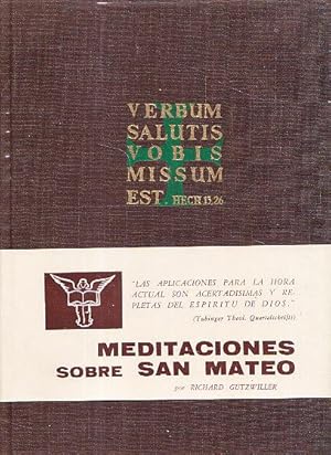 MEDITACIONES SOBRE SAN MATEO