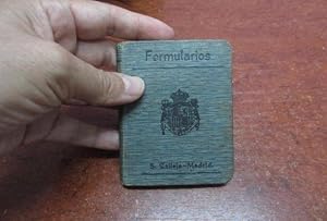 Colección de FORMULARIOS para todas las relaciones del ciudadano con los diversos poderes del est...