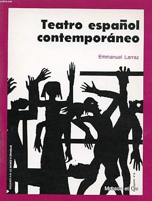 Bild des Verkufers fr TEATRO ESPAOL CONTEMPORANEO zum Verkauf von Le-Livre