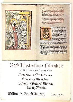 Seller image for Book Illustration and Literature in the XVth to XIXth Centuries for sale by The Kelmscott Bookshop, ABAA